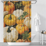 Joyful Pumpkin Shower Curtain