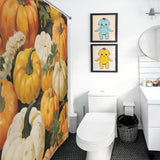 Joyful Pumpkin Shower Curtain