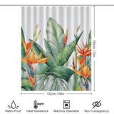 Botanical Jungle Shower Curtain-Cottoncat by Cotton Cat.