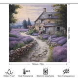 Lavender French Country Shower Curtain