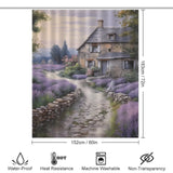 Lavender French Country Shower Curtain