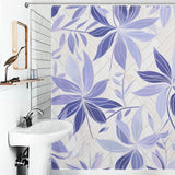 Lavender Touch Periwinkle Shower Curtain