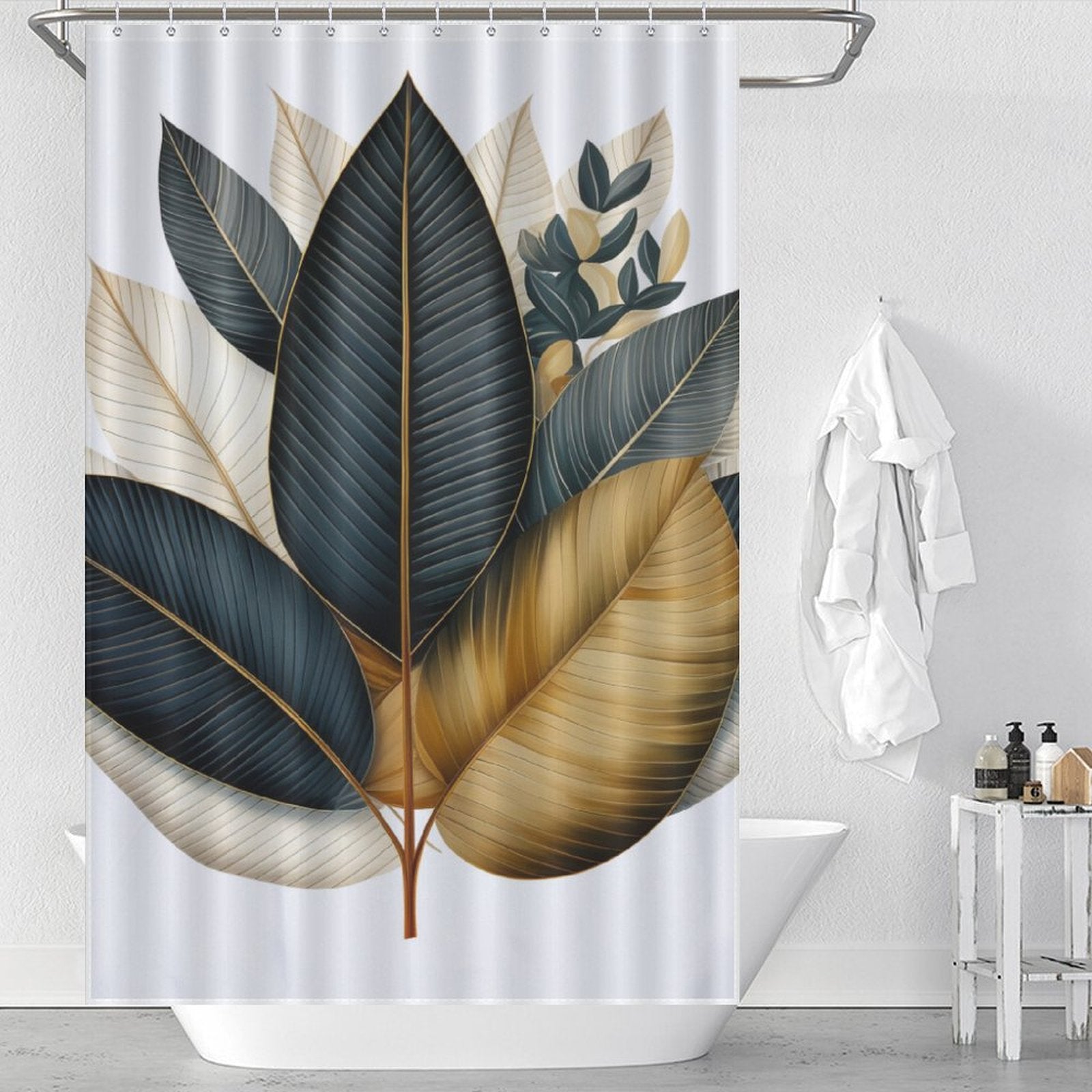 Leaf Shower Curtain Botanical Art