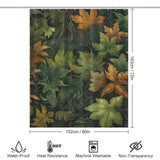 Leaf Shower Curtain Eco Harmony