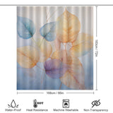 Leaf Shower Curtain Evergreen Touch