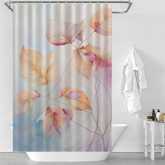 Leaf Shower Curtain Modern Flair