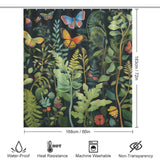 Lifecycle Dance Caterpillar Shower Curtain