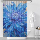 Lively Blue Shower Curtain