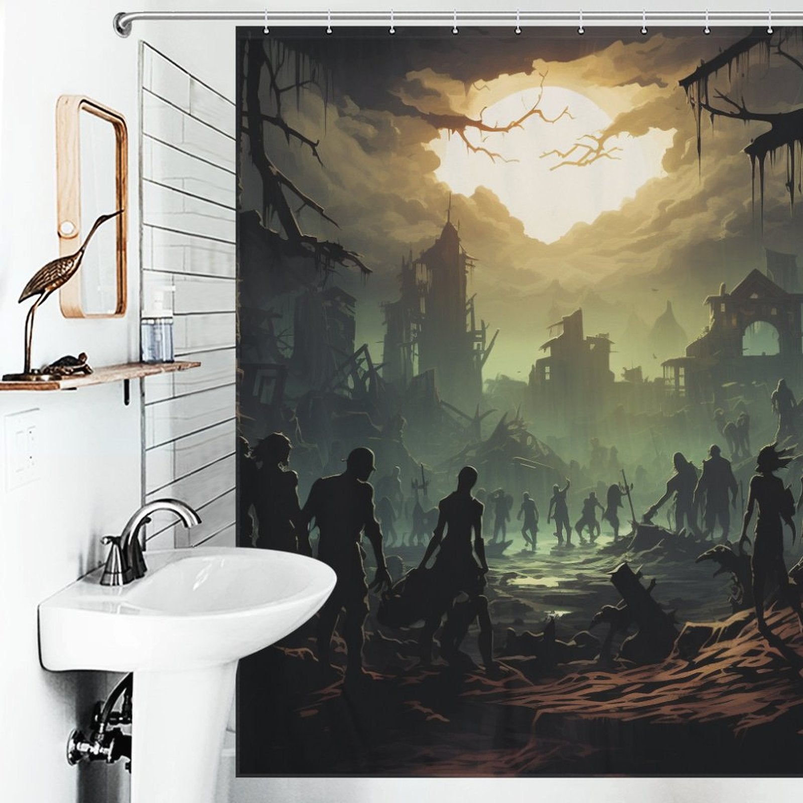 Lore Play Zombie Shower Curtain