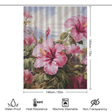 LushBlooms Hibiscus Shower Curtain