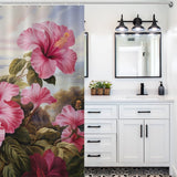 LushBlooms Hibiscus Shower Curtain