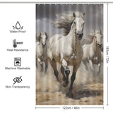 Majestic Equine Gallop Shower Curtain