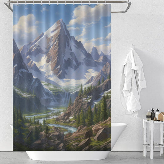 Majestic Mountain Shower Curtain
