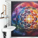 Mandala Shower Curtain Bohemian Style