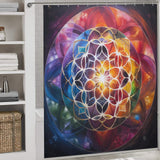 Mandala Shower Curtain Bohemian Style