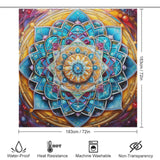 Mandala Shower Curtain Calm Essence