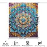 Mandala Shower Curtain Calm Essence