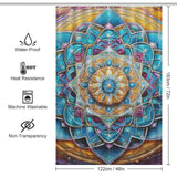 Mandala Shower Curtain Calm Essence