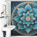 Mandala Shower Curtain Exotic Patterns