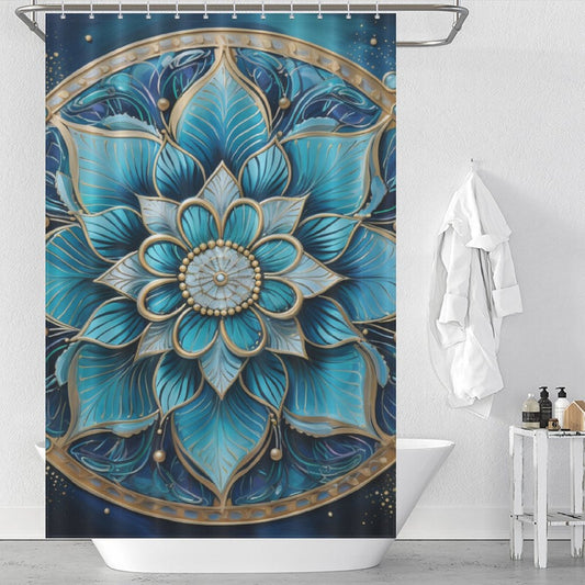 Mandala Shower Curtain Exotic Patterns