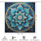 Mandala Shower Curtain Exotic Patterns