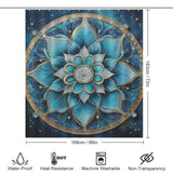 Mandala Shower Curtain Exotic Patterns