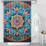 Mandala Shower Curtain Harmonious Look