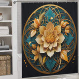 Mandala Shower Curtain Intricate Beauty