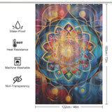 Mandala Shower Curtain Mystic Appeal