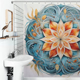 Mandala Shower Curtain Reflective Mood