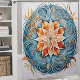 Mandala Shower Curtain Reflective Mood