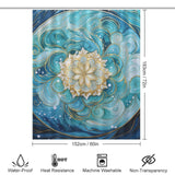 Mandala Shower Curtain Sacred Art