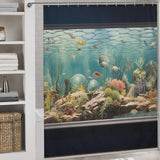 Marine Life Aquarium Shower Curtain