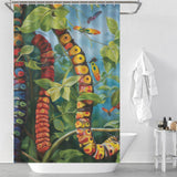 Metamorphosis Caterpillar Shower Curtain