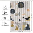 Modern Scandinavian Shower Curtain