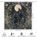 MysticWeave Cat Shower Curtain