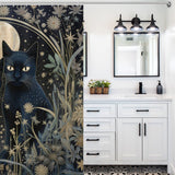 MysticWeave Cat Shower Curtain