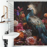 Nature's Artistry Peacock Shower Curtain