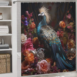 Nature's Artistry Peacock Shower Curtain