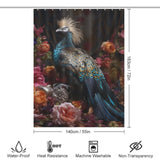 Nature's Artistry Peacock Shower Curtain