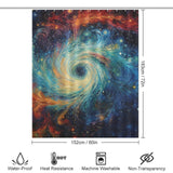 Nebula Space Shower Curtain