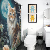 Noble Comely Cat Shower Curtain