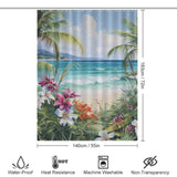 Oasis Tropical Shower Curtain