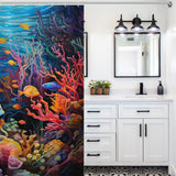 Ocean Wonders Aquarium Shower Curtain