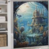 Oceanic Elegant Aquarium Shower Curtain