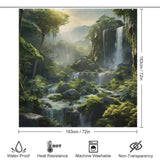 Outdoor Nature Shower Curtain