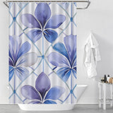 Pastel Luxury Periwinkle Shower Curtain