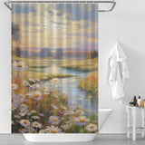 Pastoral Bliss Spring Flowers Shower Curtain