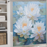 Peaceful Lotus Shower Curtain