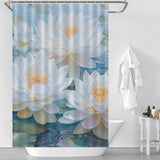 Peaceful Lotus Shower Curtain